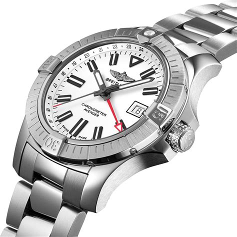 breitling time zone|breitling avenger automatic gmt.